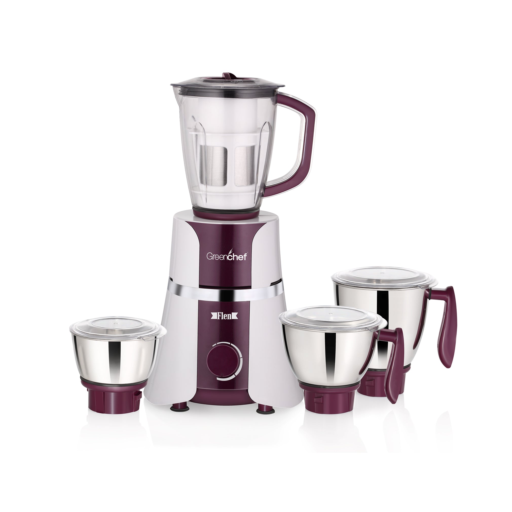 GreenChef Mixer Grinder Flen Plus 1HP 3 Jars with Juicer Jar - Complete Kitchen Solution Sri Lanka