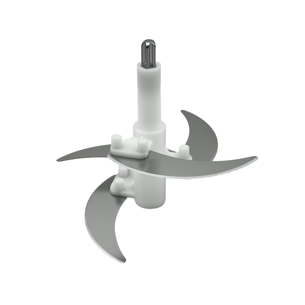 High-quality 4-blade stainless steel knife assembly for the Greenlife meat grinder.