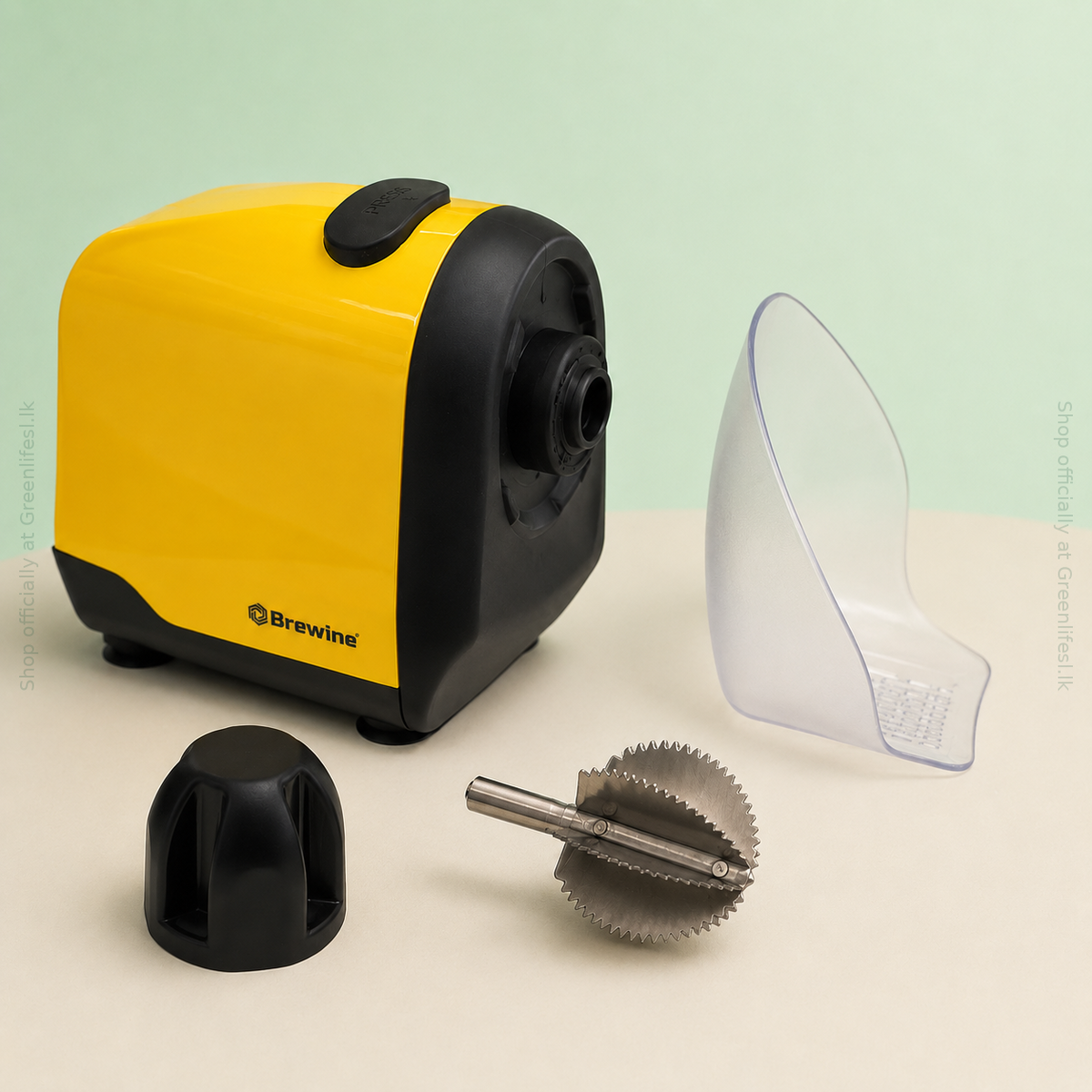 Brewine 2-in-1 Coconut Scraper & Citrus Press