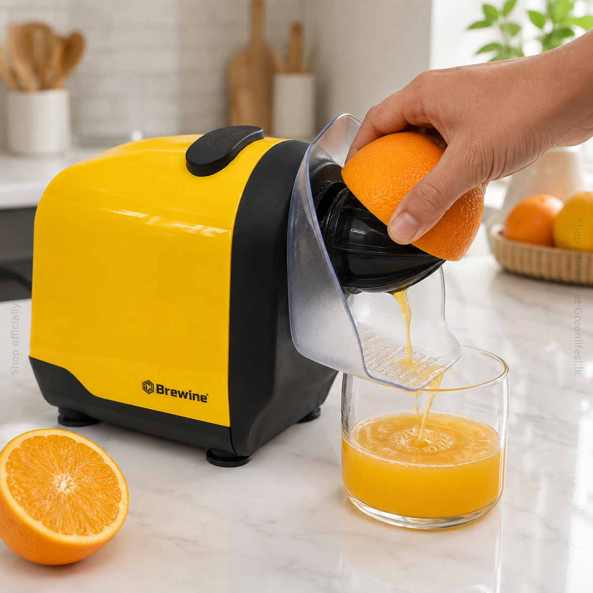 Brewine 2-in-1 Coconut Scraper & Citrus Press
