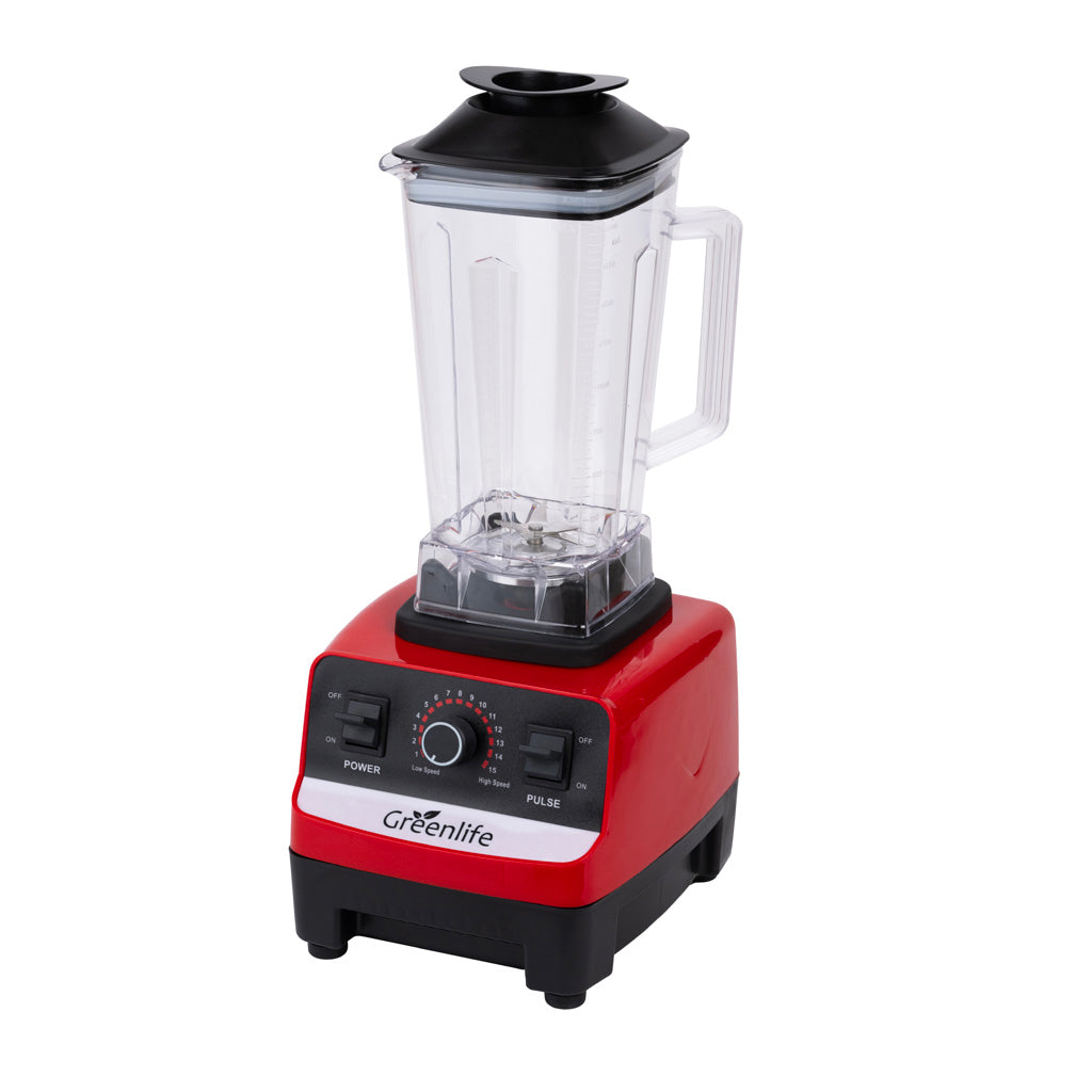 Green Life 300W Electric Juicer Blender in use preparing fresh smoothies in Sri Lankan kitchen, from Greenlifesl.lk