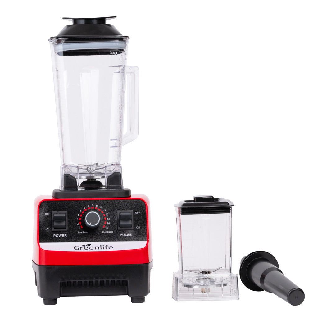Green Life Electric Juicer Blender 2-jar system detail for making smoothies and fresh juices in Sri Lankan kitchens